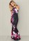 Платье Floral Print Long 1709